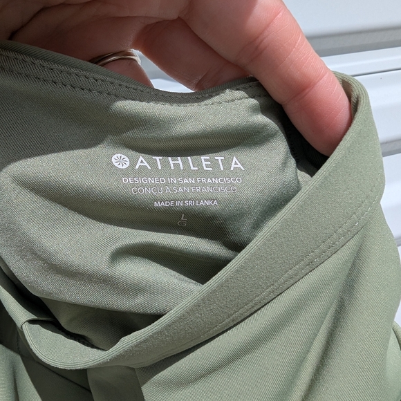 Athleta Palm Conscious Bikini Tankini Swim Top - Picture 4 of 6